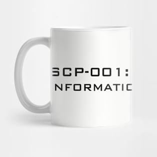 SCP-001: information not found Mug